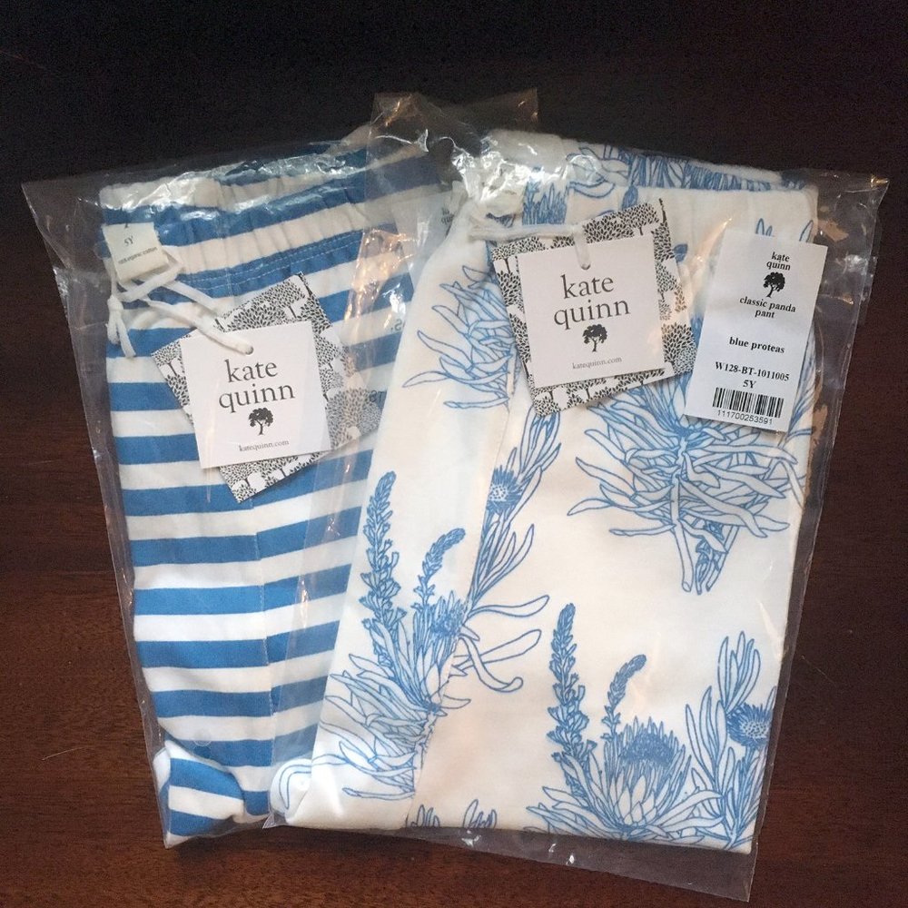 Kate Quinn organic cotton pants 5Y NWT. Very pretty and look comfy.